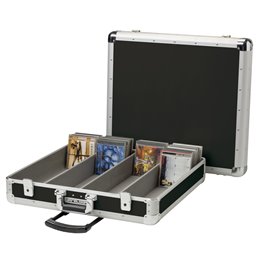 200 CD CASE TROLLEY BLACK