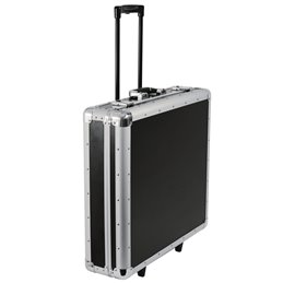 200 CD CASE TROLLEY BLACK