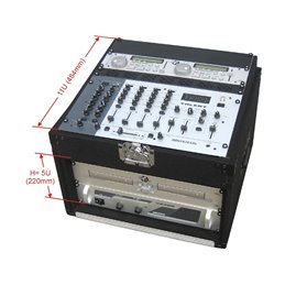 CARPET DJ MIXER CASE 5U+11U