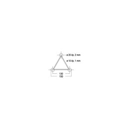 Structure alu triangulaire 150 de 0,35m (fournis avec kit)