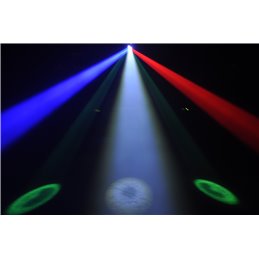 JB SYSTEMS INVADER Jeux de lumière Led éclairage DJ multi effets et laser  DMX