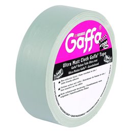 Rouleau Gaffer mat argent 50mm x 50m