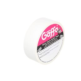 Rouleau Gaffer blanc 50 mm x 50m