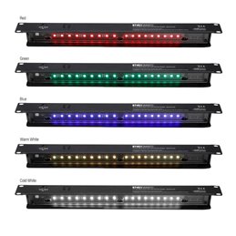 Capteur de lumière de rack 19" 1U à LED multicolores