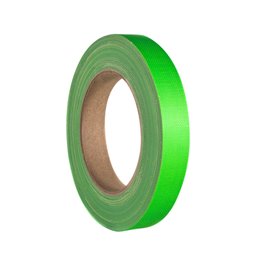 Rouleau Gaffer Vert Fluo 19mm x 25m