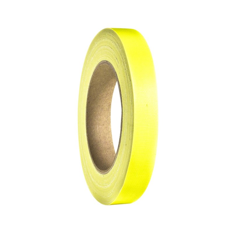 Rouleau Gaffer Fluo Jaune 19mm x 25m