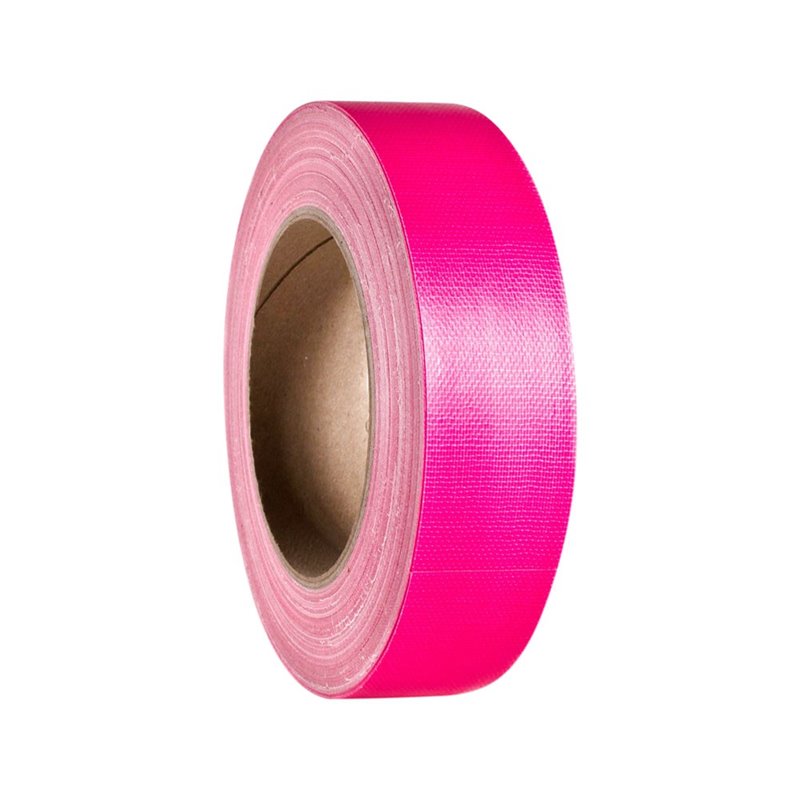 Rouleau Gaffer Rose Fluo 38mm x 25m