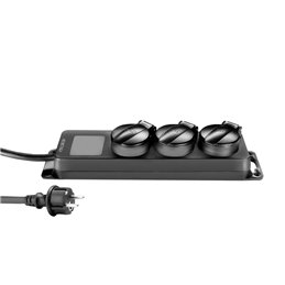 3-Outlet Power Strip with IP44 Rating