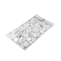 Bag Article Midi Clip for Molton white ( 50 Pcs. )