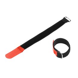 Serre-Câble Velcro 200 x 20 mm rouge