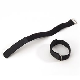 Serre-Câble Velcro 300 x 20 mm noir