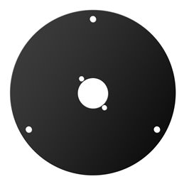 Plaque avant pour enrouleur de câble 70224 avec 1 perçage à format D