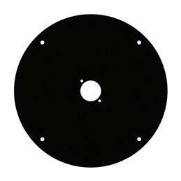 Plaque avant pour enrouleur de câble 70225 avec 1 perçage au format D