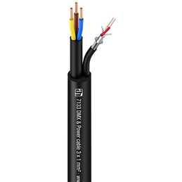 Câble réseau & DMX/AES 2 x 0,22 mm² + 3 x 1,0 mm²