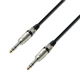 Câble Audio Jack 6,35 mm TRS stéréo vers Jack 6,35 mm TRS stéréo 0,6 m