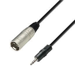 Câble audio à connecteur jack stéréo 3,5 mm sur connecteur XLR, 1 m