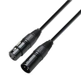Câble DMX XLR mâle vers XLR femelle 10 m