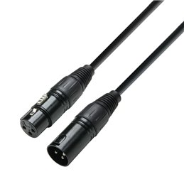 Câble DMX XLR mâle vers XLR femelle 20 m