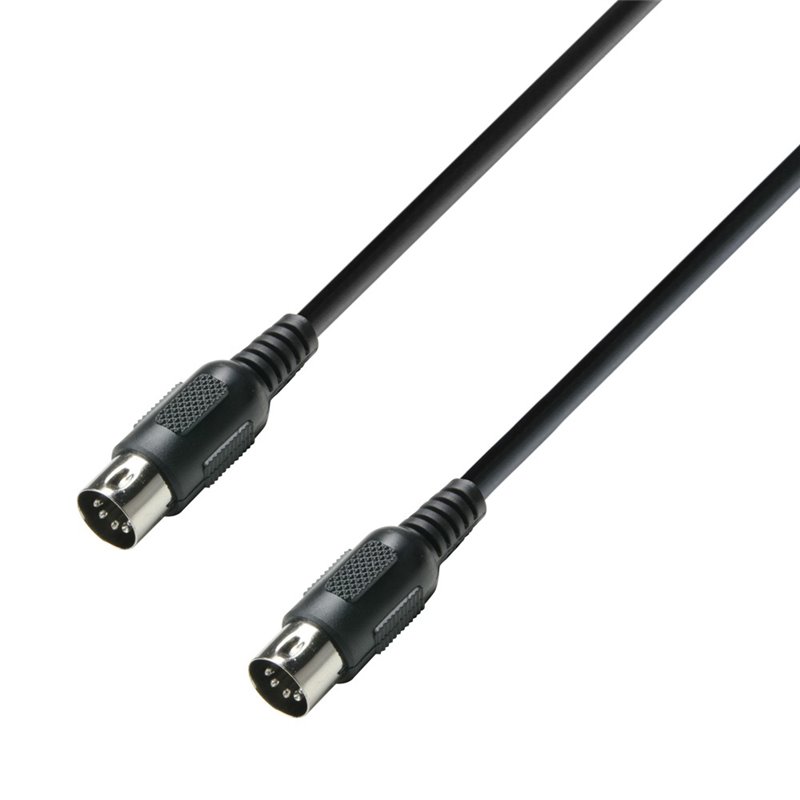 Câble MIDI 6 m noir