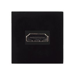 Plastron 45x45 - HDMI Noir