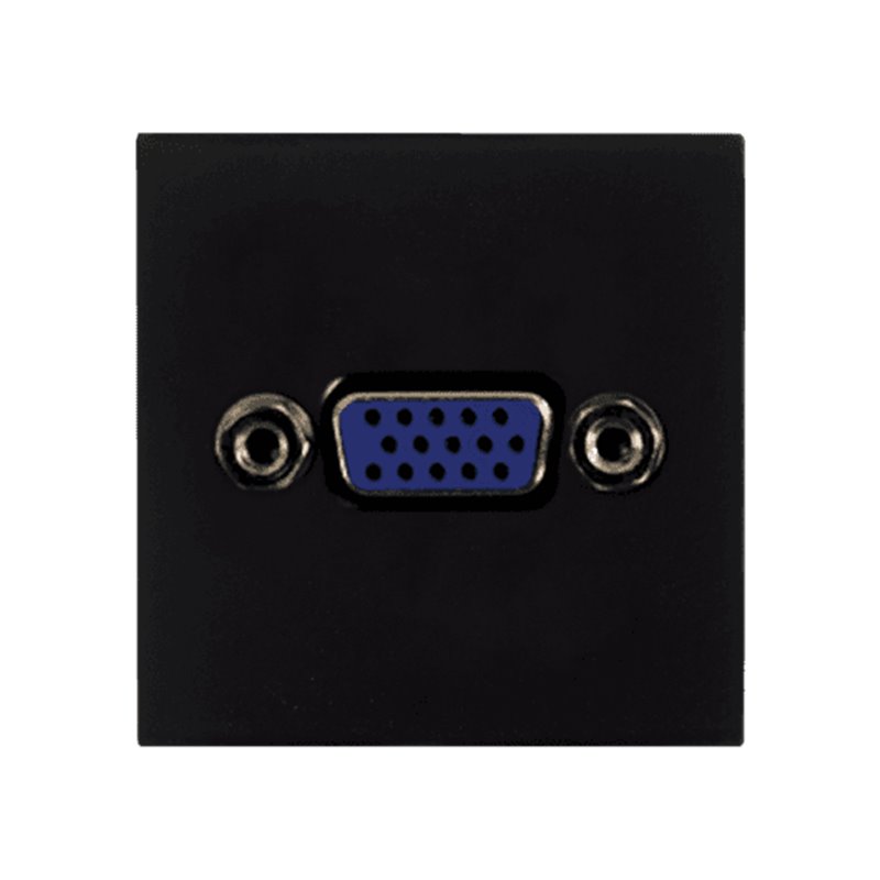 Plastron 45x45 - SVGA Noir Plastron 45x45 - SVGA Noir