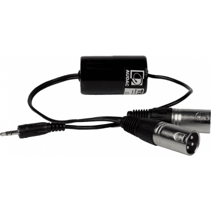 Isol. ligne jack 3,5mm / XLR