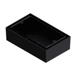 Boitier applique pour WallPanel Noir