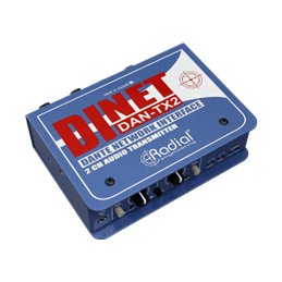Émetteur DANTE 2 canaux EtherCon