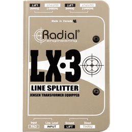Splitter passif niveau ligne 1 entrées/3 sorties