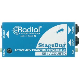 DI active pour instruments acoustiques