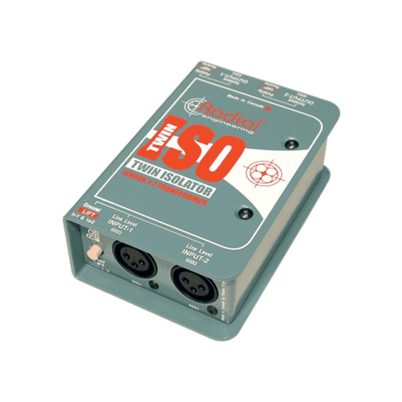 Isolateur de ligne +4 dB stéréo