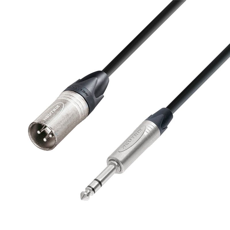 Sonoplay Câble Micro Neutrik XLR mâle vers Jack 6,35 mm TRS stéré...