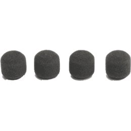 4 bonnettes grises pour micros suspendus Easyflex