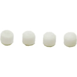 4 bonnettes blanches pour micros suspendus Easyflex