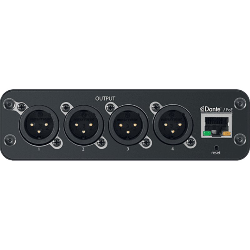 Sonoplay - Interface audio réseau Dante 4 sorties - XLR Intégrée da