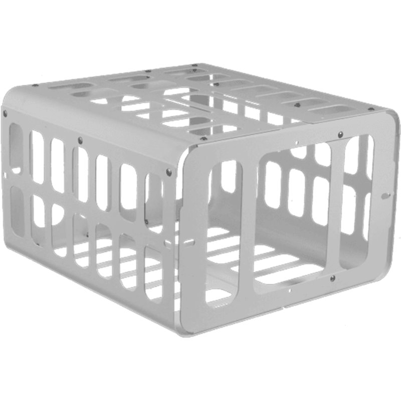 Cage antivol petit projecteur blanc