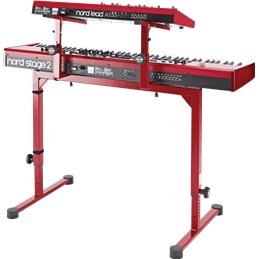 Support de second clavier rouge