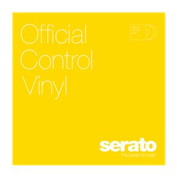 Yellow 12P vinyl control tone jaune, paire