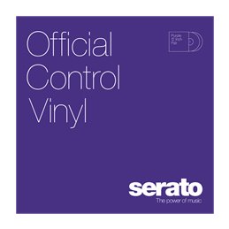 Purple 12P vinyl control tone violet, paire