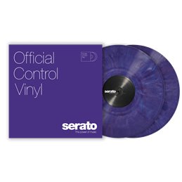 Purple 12P vinyl control tone violet, paire