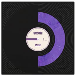 Vinyle Control Tone, Serato X Rane, Purple (paire)