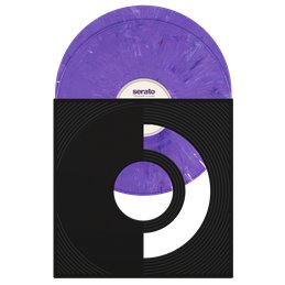 Vinyle Control Tone, Serato X Rane, Purple (paire)