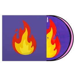 Vinyl Control Tone 12P emoji Flame/Records, paire