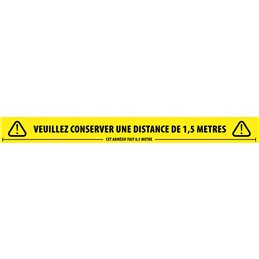 Social Distancing Tape Français