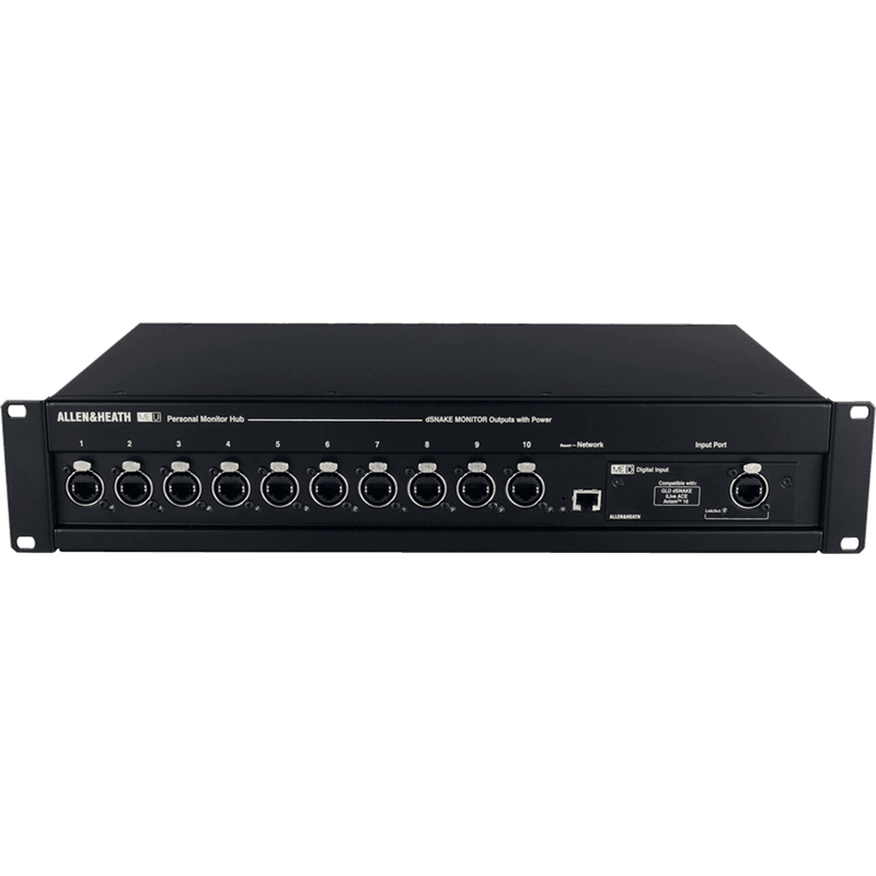 10 ports PoE pour mixeurs ME