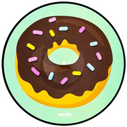 Vinyl Control Tone 12P emoji Donut/Heart, paire