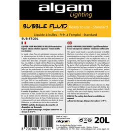 Liquide bulles standard 20L