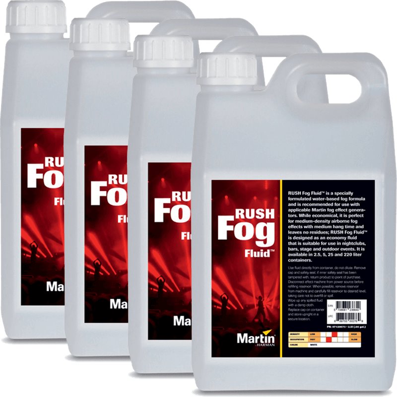 RUSH Fog Fluid 4x 2.5L