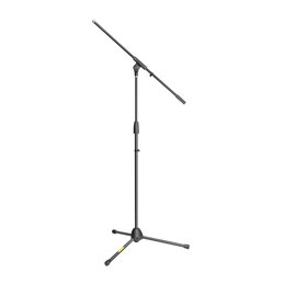 Tripod Microphone Stand with Boom Arm and Locking Leg