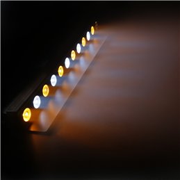 12 x 10 W Tri-LED Bar with Variable White Light and Dim-to-Warm Control